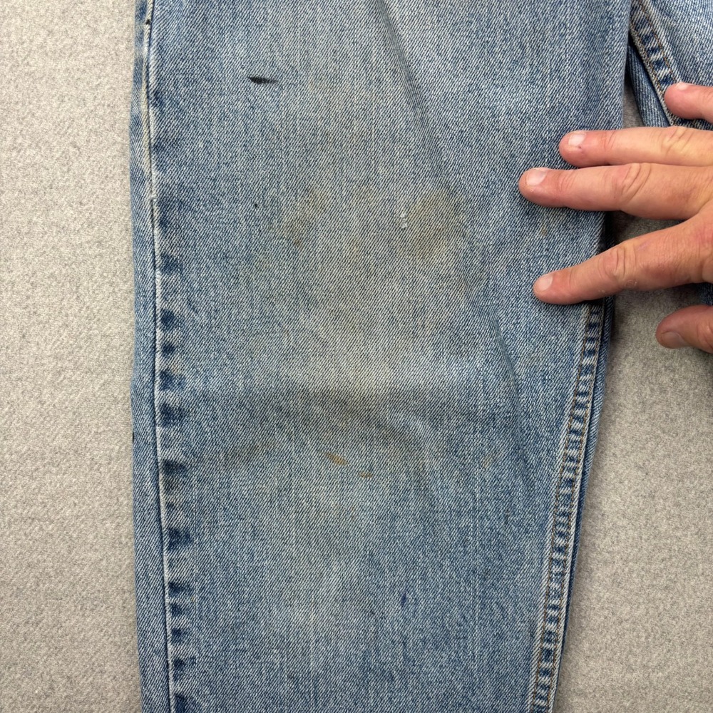 Vintage 90s Levis 550 Jeans Mens 32x31 (Tag 33x32) Thrashed Grunge 1999 *FLAWS - Picture 7 of 14